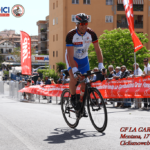 Gigi all'arrivo del percorso medio